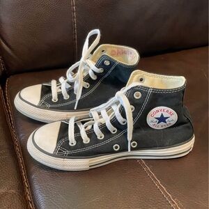 Converse Kids Black and White High-Tops